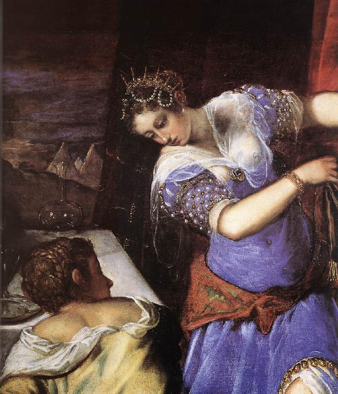 TINTORETTO, Jacopo Judith and Holofernes (detail) s